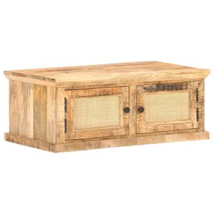 vidaXL &Tau;&rho;&alpha;&pi;&epsilon;&zeta;ά&kappa;&iota; &Sigma;&alpha;&lambda;&omicron;&nu;&iota;&omicron;ύ 90x50x35 &epsilon;&kappa; &Mu;&alpha;&sigma;ί&phi; &Xi;ύ&lambda;&omicron; &Mu;ά&nu;&gamma;&kappa;&omicron;/&Phi;&upsilon;&sigma;&iota;&kappa;ό &Kappa;&alpha;&lambda;ά&mu;&iota;