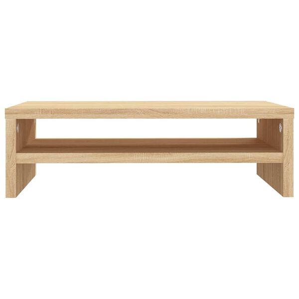 vidaXL Βάση Οθόνης Χρώμα Sonoma Δρυς 42 x 24 x 13 εκ. από Επεξ. Ξύλο