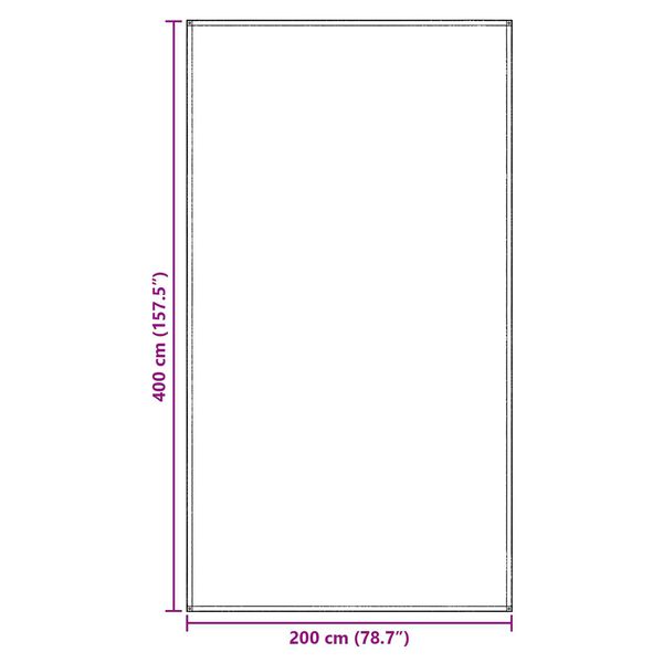 vidaXL Τέντα Tarp Ανοιχτό Γκρι Πολυεστέρας 200 x 400 cm Ελαφρύ