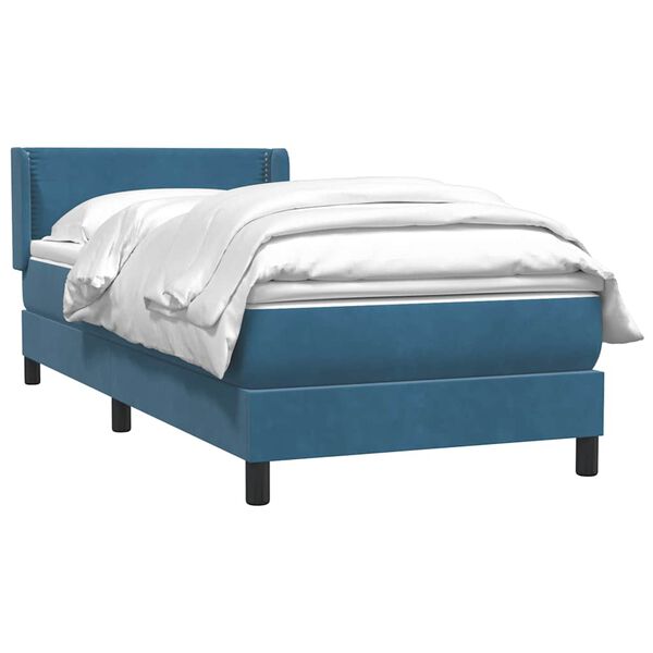vidaXL &Kappa;&rho;&epsilon;&beta;ά&tau;&iota; Boxspring &mu;&epsilon; &Sigma;&tau;&rho;ώ&mu;&alpha; &Sigma;&kappa;&omicron;ύ&rho;&omicron; &Mu;&pi;&lambda;&epsilon; 90x220 &epsilon;&kappa;. &Beta;&epsilon;&lambda;&omicron;ύ&delta;&iota;&nu;&omicron;