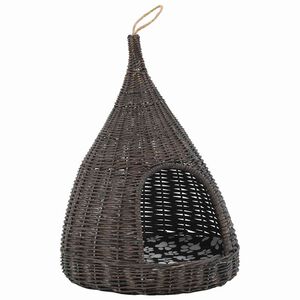 vidaXL &Sigma;&pi;ί&tau;&iota; &Gamma;ά&tau;&alpha;&sigmaf; Teepee &mu;&epsilon; &Mu;&alpha;&xi;&iota;&lambda;ά&rho;&iota; &Gamma;&kappa;&rho;&iota; 40x60 &epsilon;&kappa;. &Phi;&upsilon;&sigma;&iota;&kappa;ό &Xi;ύ&lambda;&omicron; &Iota;&tau;&iota;ά&sigmaf;