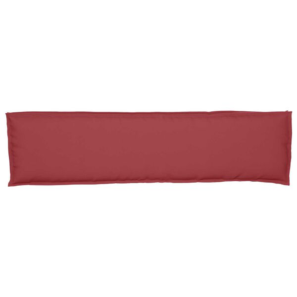 vidaXL Μαξιλάρι Παλέτας για Πάγκο Μπορντό 150x40x7 cm, Ύφασμα Oxford
