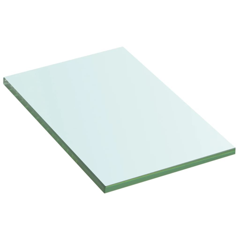 vidaXL Ράφια Πάνελ 2 τεμ. Διάφανα 20 x 12 εκ. Γυάλινα