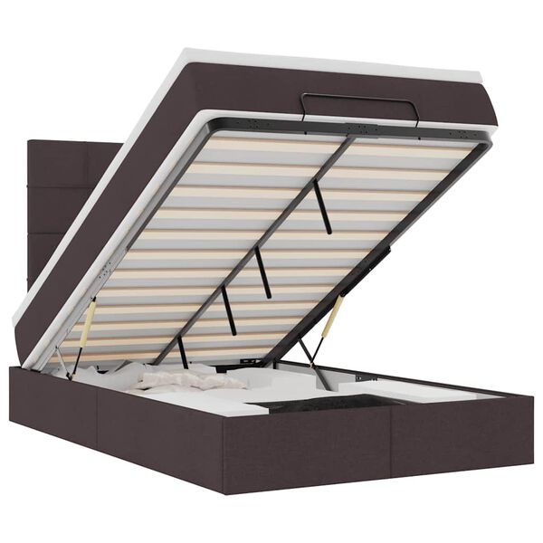 vidaXL &Omicron;&theta;&omega;&mu;&alpha;&nu;&iota;&kappa;ό &kappa;&rho;&epsilon;&beta;ά&tau;&iota; &mu;&epsilon; &sigma;&tau;&rho;ώ&mu;&alpha; &Sigma;&kappa;&omicron;ύ&rho;&omicron; &kappa;&alpha;&phi;έ 120x190 cm Ύ&phi;&alpha;&sigma;&mu;&alpha;