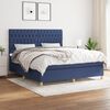 vidaXL &Kappa;&rho;&epsilon;&beta;ά&tau;&iota; Boxspring &mu;&epsilon; &Sigma;&tau;&rho;ώ&mu;&alpha; &Mu;&pi;&lambda;&epsilon; 180x200 &epsilon;&kappa;. &Upsilon;&phi;&alpha;&sigma;&mu;ά&tau;&iota;&nu;&omicron;