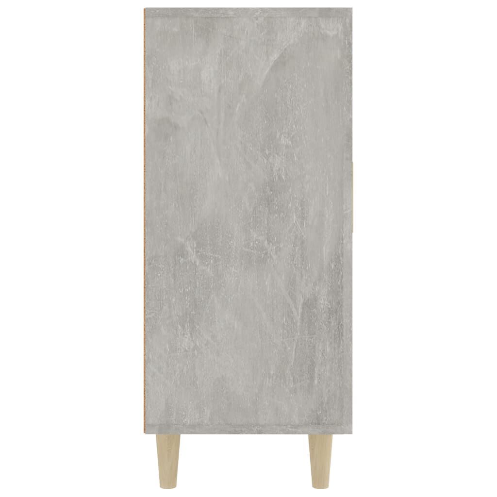 vidaXL Ντουλάπι Γκρι Σκυροδέματος 90x34x80 εκ. Επεξεργασμένο Ξύλο