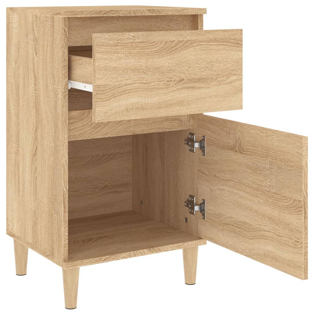 vidaXL Κομοδίνο Sonoma Δρυς 40x35x70 εκ.