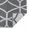 vidaXL Χαλί εξωτερικού χώρου ARAKIL Γκρι και λευκό 250 x 300 cm PP