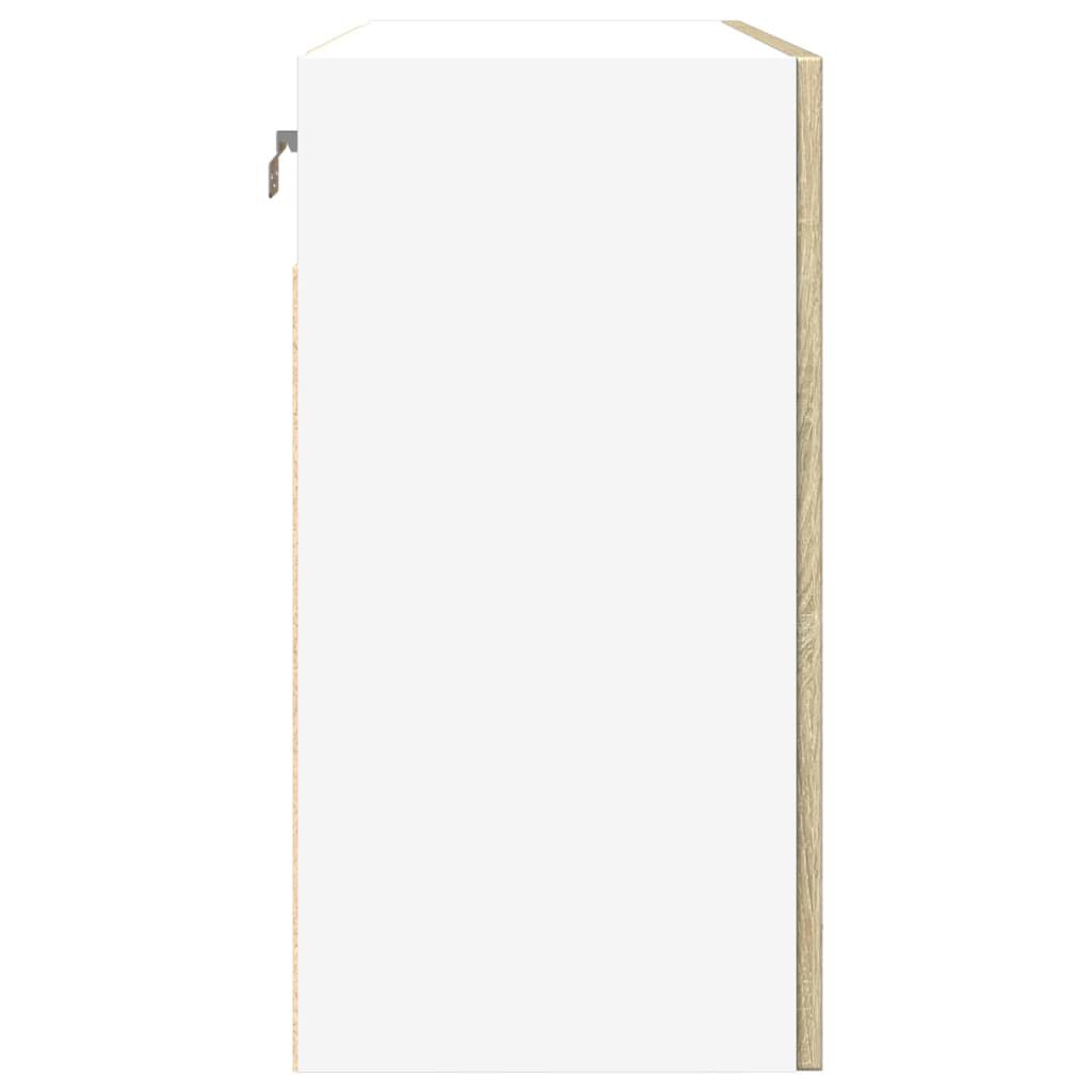 vidaXL Ντουλάπι Κρεμαστό Lyon Sonoma Δρυς 80 x 31 x 60εκ. από