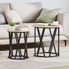 vidaXL Τραπεζάκι σαλονιού 2 pcs Sonoma Δρυς 50 x 50 x 50 cm