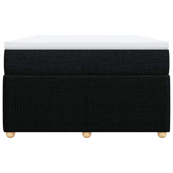 vidaXL &Kappa;&rho;&epsilon;&beta;ά&tau;&iota; Boxspring &mu;&epsilon; &Sigma;&tau;&rho;ώ&mu;&alpha; &Mu;&alpha;ύ&rho;&omicron; 120x200 &epsilon;&kappa;. &Upsilon;&phi;&alpha;&sigma;&mu;ά&tau;&iota;&nu;&omicron;