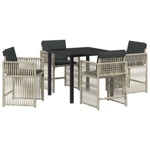 vidaXL &Sigma;έ&tau; &phi;&alpha;&gamma;&eta;&tau;&omicron;ύ &gamma;&iota;&alpha; &kappa;ή&pi;&omicron; 5 pcs &Alpha;&nu;&omicron;&iota;&chi;&tau;ό &gamma;&kappa;&rho;&iota;
