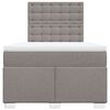 vidaXL &Kappa;&rho;&epsilon;&beta;ά&tau;&iota; Boxspring &mu;&epsilon; &Sigma;&tau;&rho;ώ&mu;&alpha; Taupe 120x190 &epsilon;&kappa;. &Upsilon;&phi;&alpha;&sigma;&mu;ά&tau;&iota;&nu;&omicron;