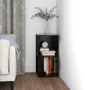 vidaXL Ντουλάπι Γωνιακό Μαύρο 33 x 33 x 67 εκ. από Επεξ. Ξύλο