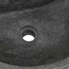 vidaXL Κρεμαστή Λεκάνη Γκρι (38-45) x (30-35) x 15 εκ. Πέτρα Ποταμού