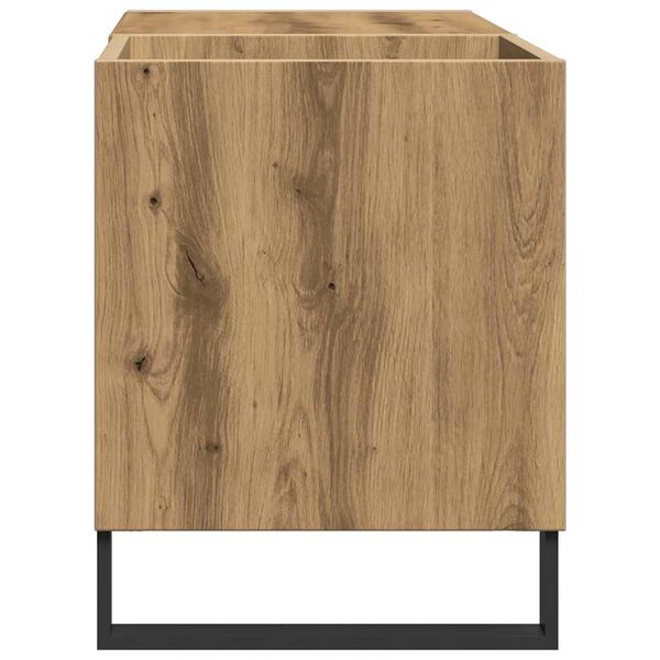 vidaXL Δισκοθήκη Δρυς τεχνίτης 84,5x38x48 εκ. από Επεξεργασμένο Ξύλο