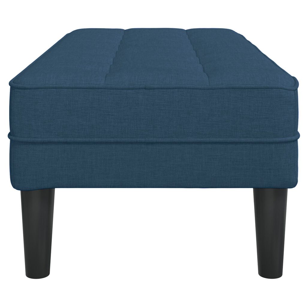 vidaXL Παγκάκι Μπλε 113x57x39 εκ. Υφάσμα