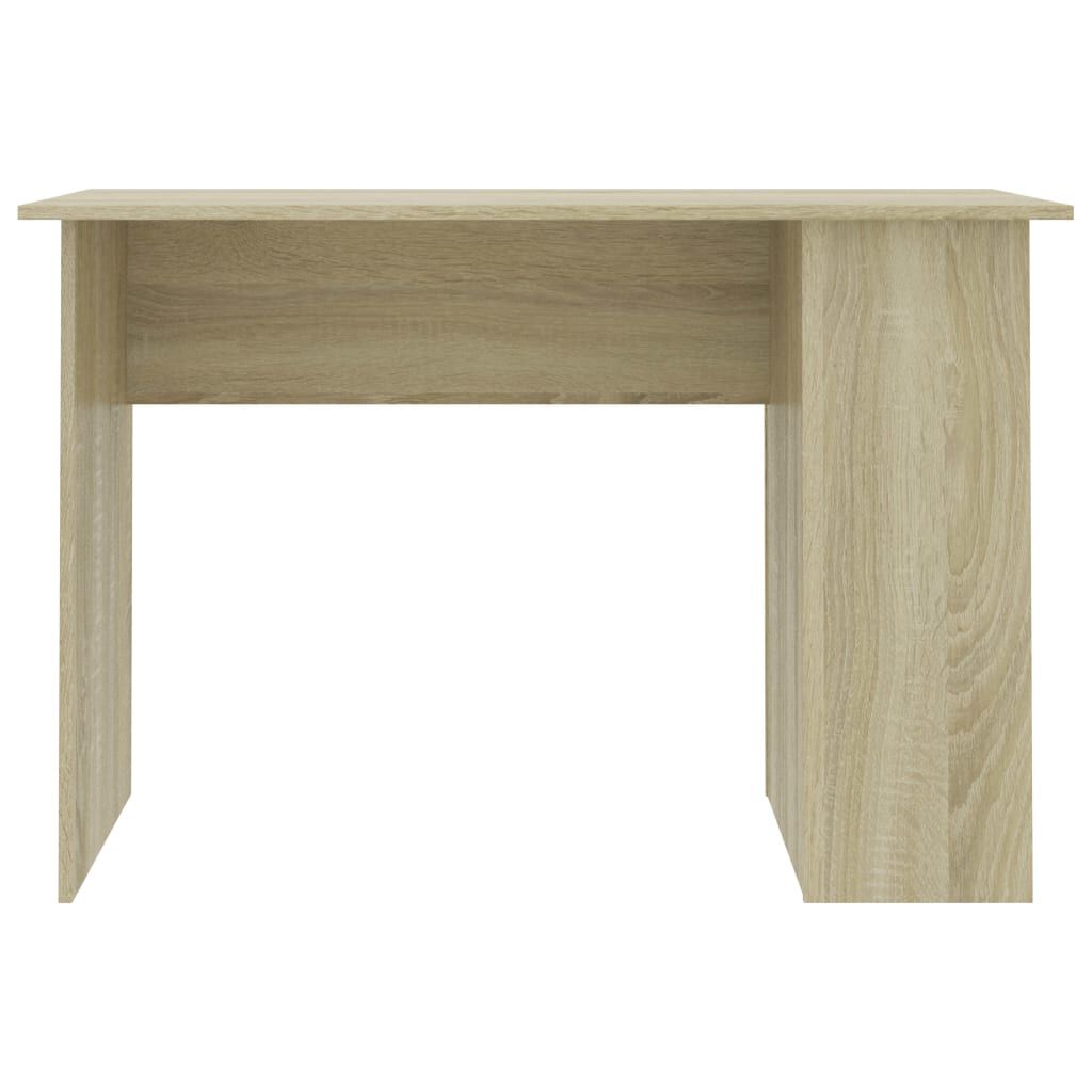 vidaXL Γραφείο Χρώμα Sonoma Δρυς 110 x 60 x 73 εκ. από Μοριοσανίδα
