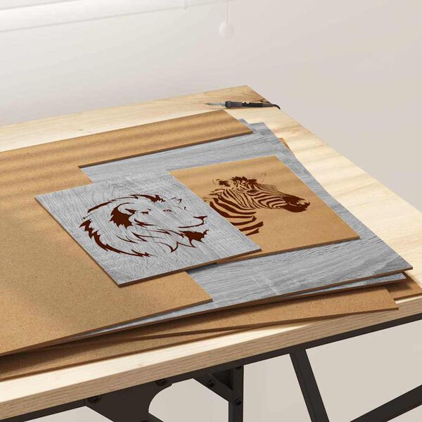 vidaXL &Delta;&iota;&alpha;&kappa;&omicron;&sigma;&mu;&eta;&tau;&iota;&kappa;ά &Pi;ά&nu;&epsilon;&lambda; 50 pcs &Gamma;&kappa;&rho;ί&zeta;&omicron; &Sigma;&omicron;&nu;&omicron;&mu;&alpha; 40 x 60 x 0.27 &epsilon;&kappa;