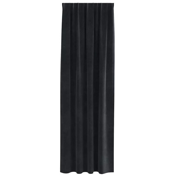 vidaXL &Kappa;&omicron;&upsilon;&rho;&tau;ί&nu;&epsilon;&sigmaf; &sigma;&upsilon;&sigma;&kappa;ό&tau;&iota;&sigma;&eta;&sigmaf; 2 pcs &Mu;&alpha;ύ&rho;&omicron; 140 x 260 cm &Beta;&epsilon;&lambda;&omicron;ύ&delta;&omicron;