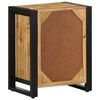 vidaXL Κομοδίνο 40x30x50 cm Στερεό ακατέργαστο ξύλο Μάνγκο
