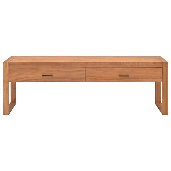 vidaXL Έπιπλο Τηλεόρασης 120 x 40 x 45 εκ. από Μασίφ Ξύλο Teak
