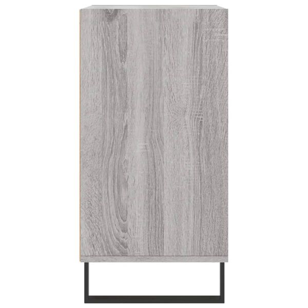 vidaXL Ραφιέρα Γκρι Sonoma 57 x 35 x 70 εκ. από Επεξεργασμένο Ξύλο