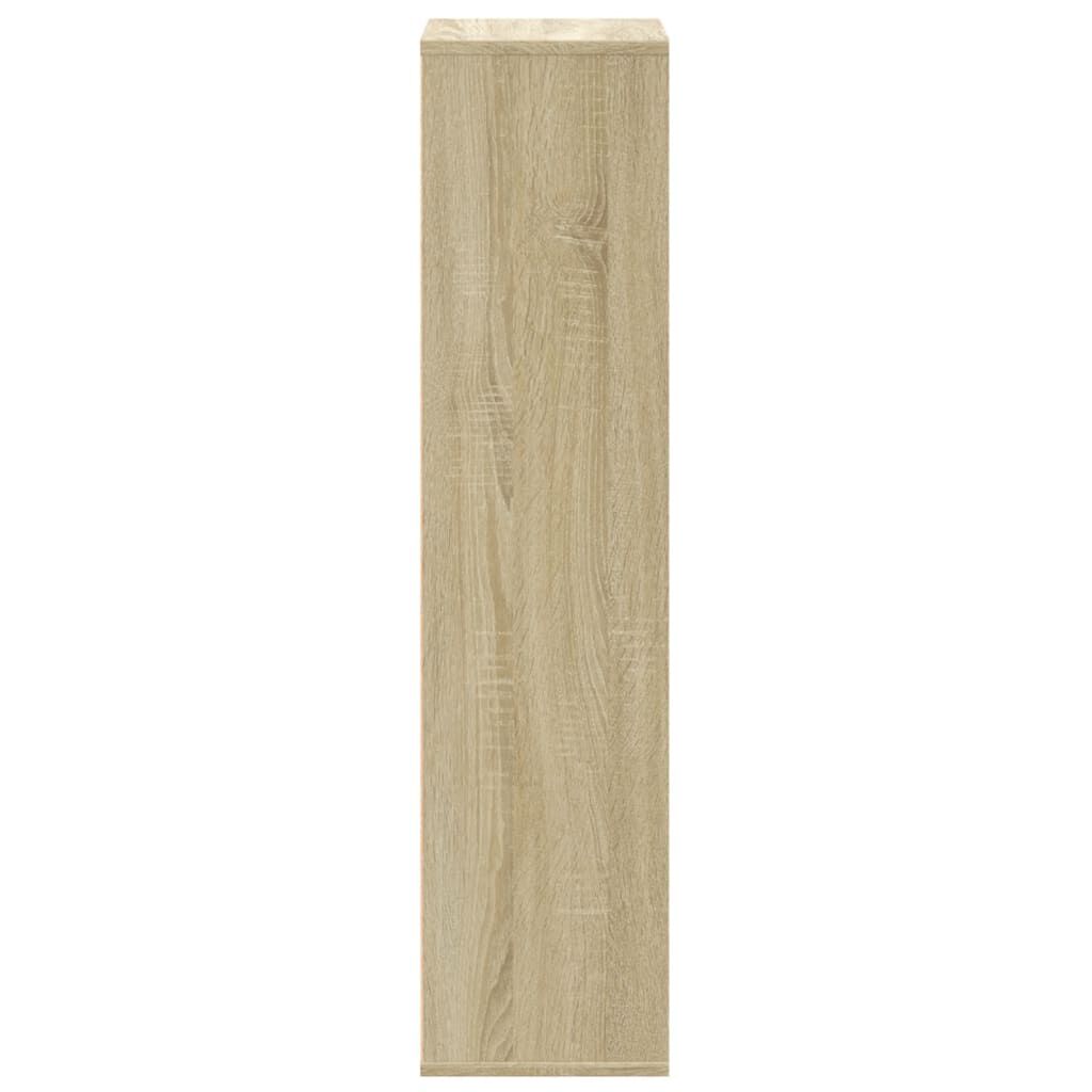 vidaXL Βιβλιοθήκη Sonoma Δρυς 50x25x105 εκ. από Επεξεργασμένο Ξύλο
