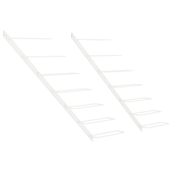 vidaXL &Rho;&alpha;&phi;&iota;έ&rho;&epsilon;&sigmaf; &Kappa;&rho;&alpha;&sigma;&iota;ώ&nu; &Tau;&omicron;ί&chi;&omicron;&upsilon; &gamma;&iota;&alpha; 7 &Phi;&iota;ά&lambda;&epsilon;&sigmaf; 2 &tau;&epsilon;&mu;. &Lambda;&epsilon;&upsilon;&kappa;έ&sigmaf; &Mu;&epsilon;&tau;&alpha;&lambda;&lambda;&iota;&kappa;έ&sigmaf;