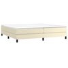 vidaXL &Kappa;&rho;&epsilon;&beta;ά&tau;&iota; Boxspring &mu;&epsilon; &Sigma;&tau;&rho;ώ&mu;&alpha; &Kappa;&rho;&epsilon;&mu; 200x200 &epsilon;&kappa;. &Sigma;&upsilon;&nu;&theta;&epsilon;&tau;&iota;&kappa;ό &Delta;έ&rho;&mu;&alpha;