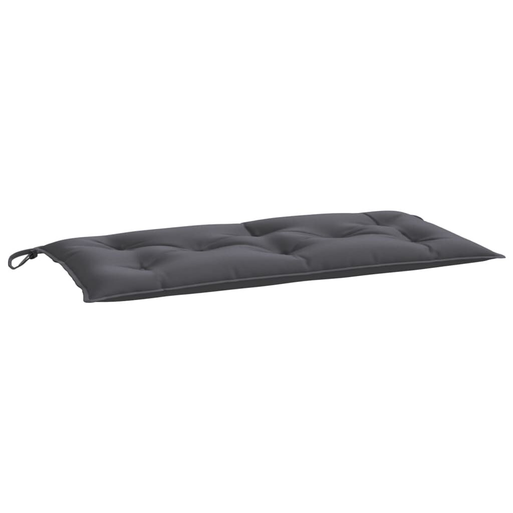 vidaXL Μαξιλάρι Πάγκου Κήπου Ανθρακί 100x50x7 εκ. Ύφασμα Oxford
