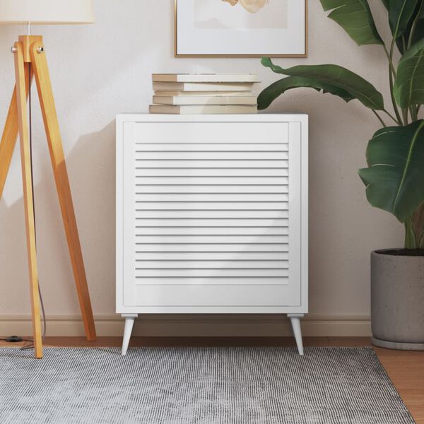 vidaXL Πορτάκι με Περσίδες 61,5x59,4 εκ. από Μασίφ Ξύλο Πεύκου