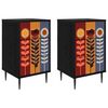 vidaXL &Kappa;&omicron;&mu;&omicron;&delta;ί&nu;&omicron; ESSEN 2 &tau;&mu;&chi;. &Mu;&alpha;ύ&rho;&eta; &Delta;&rho;&upsilon;&sigmaf; 36 x 33 x 61 &epsilon;&kappa;.
