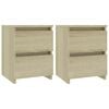 vidaXL &Kappa;&omicron;&mu;&omicron;&delta;ί&nu;&alpha; 2 &tau;&epsilon;&mu;. Sonoma &Delta;&rho;&upsilon;&sigmaf; 30 x 30 x 40 &epsilon;&kappa;. &alpha;&pi;ό &Epsilon;&pi;&epsilon;&xi;. &Xi;ύ&lambda;&omicron;