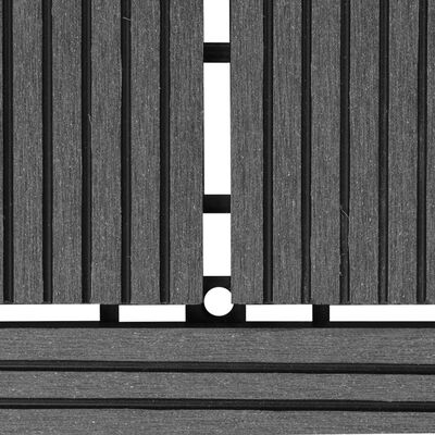 Πλακάκια Deck 11 τεμ. Γκρι 30 x 30 εκ. / 1 τ.μ. WPC