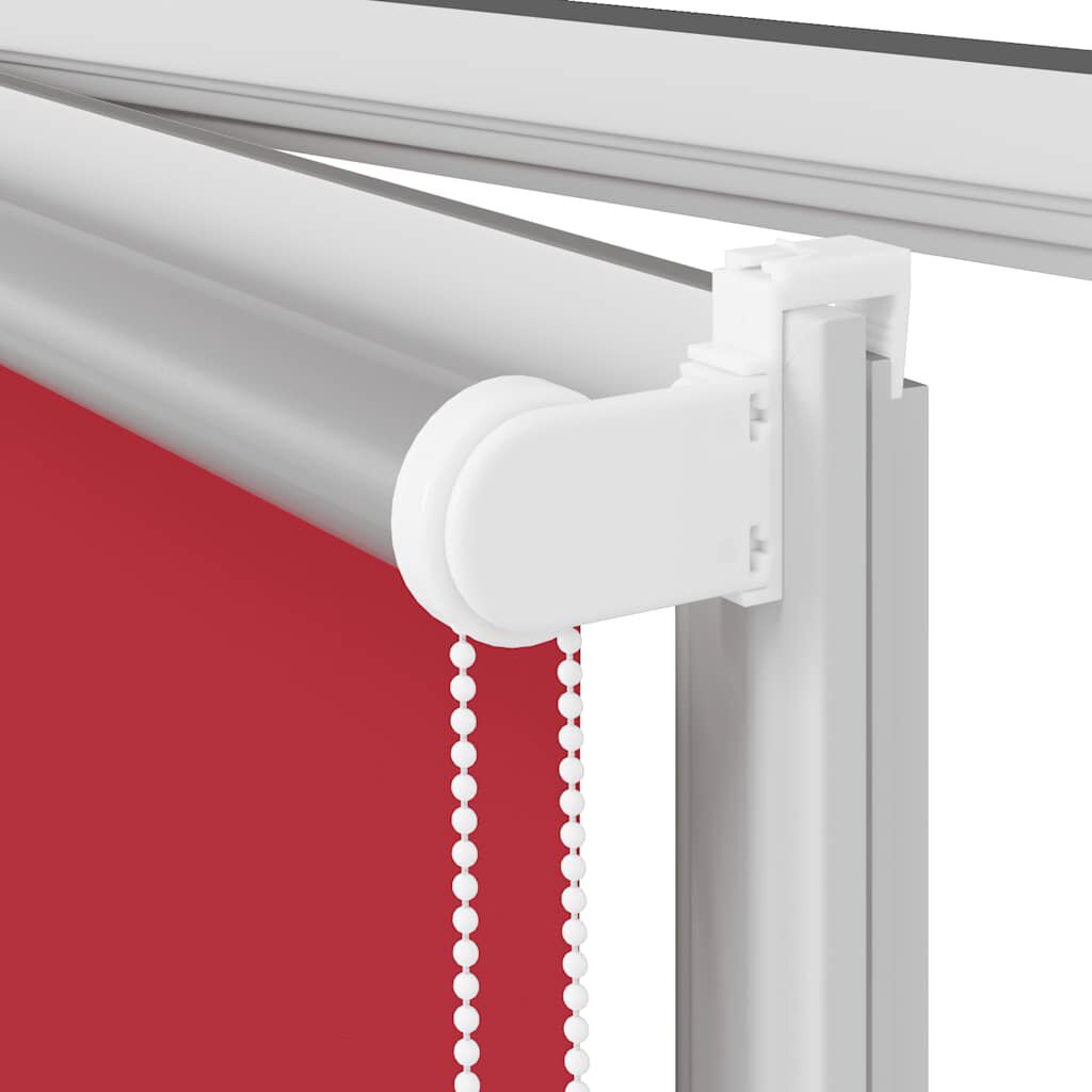 vidaXL Ρολέρ Μπλακάουτ Κόκκινη 150x150 εκ. Πλάτος υφάσματος 146,6εκ.