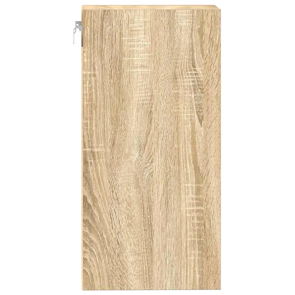 vidaXL κρεμαστό ντουλάπι Riga Sonoma Oak 40x29,5x60 cm