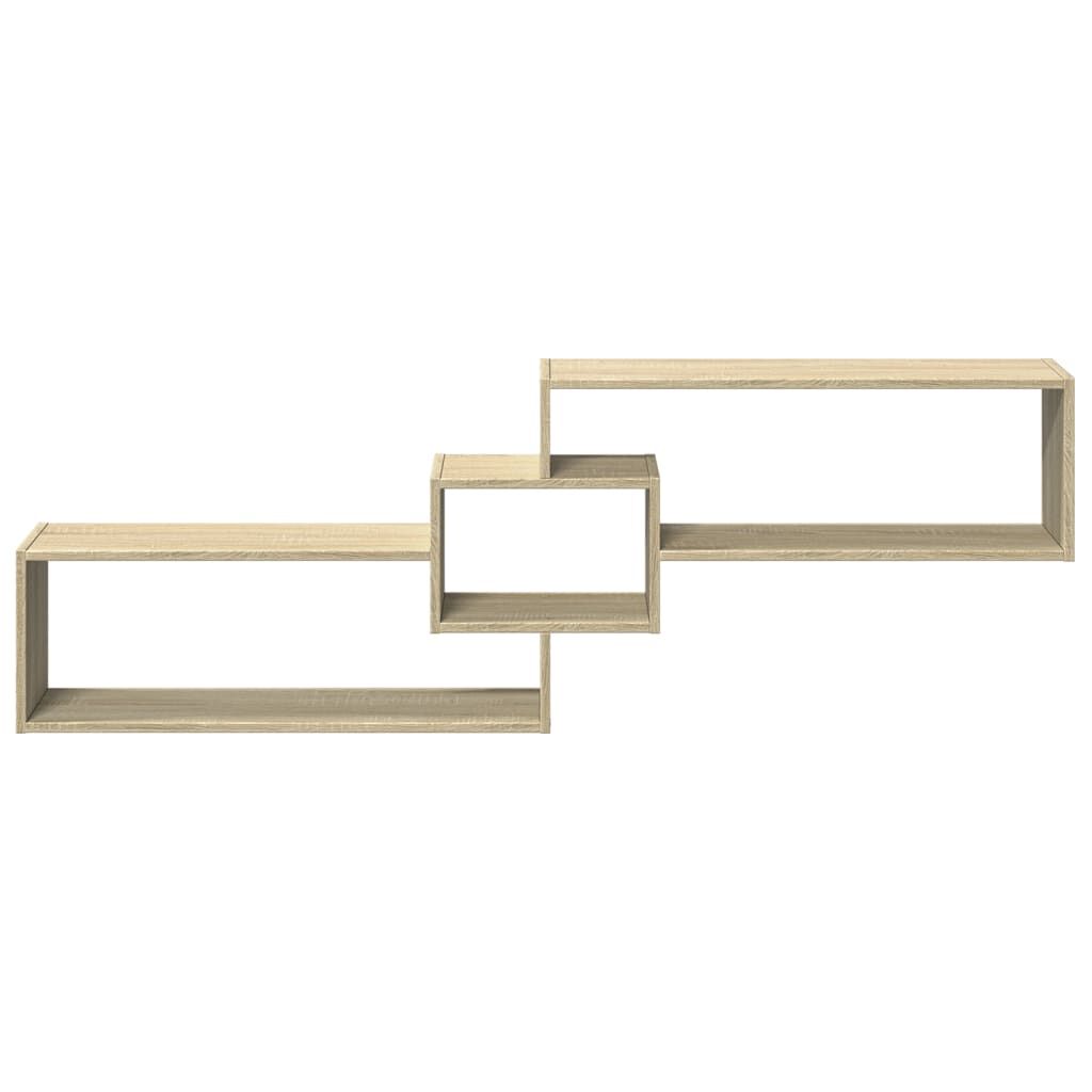 vidaXL Ντουλάπι Τοίχου Sonoma Δρυς 158x18x53 εκ. Επεξεργασμένο Ξύλο