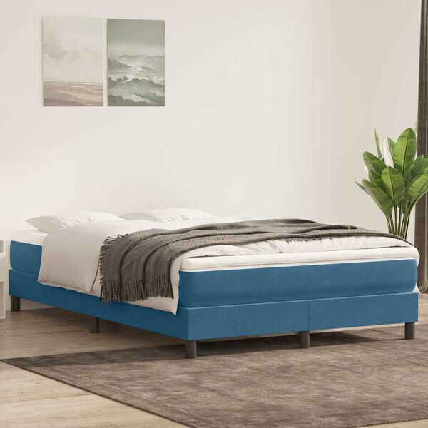 vidaXL &Kappa;&rho;&epsilon;&beta;ά&tau;&iota; Boxspring &mu;&epsilon; &Sigma;&tau;&rho;ώ&mu;&alpha; &Sigma;&kappa;&omicron;ύ&rho;&omicron; &Mu;&pi;&lambda;&epsilon; 160x210 &epsilon;&kappa;. &Beta;&epsilon;&lambda;&omicron;ύ&delta;&iota;&nu;&omicron;