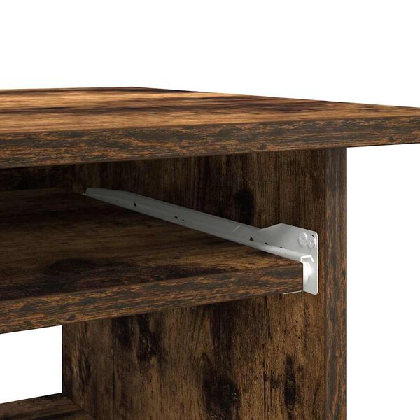 vidaXL Γραφείο Καπνιστή Δρυς 80x45x74 εκ. από Επεξεργασμένο Ξύλο