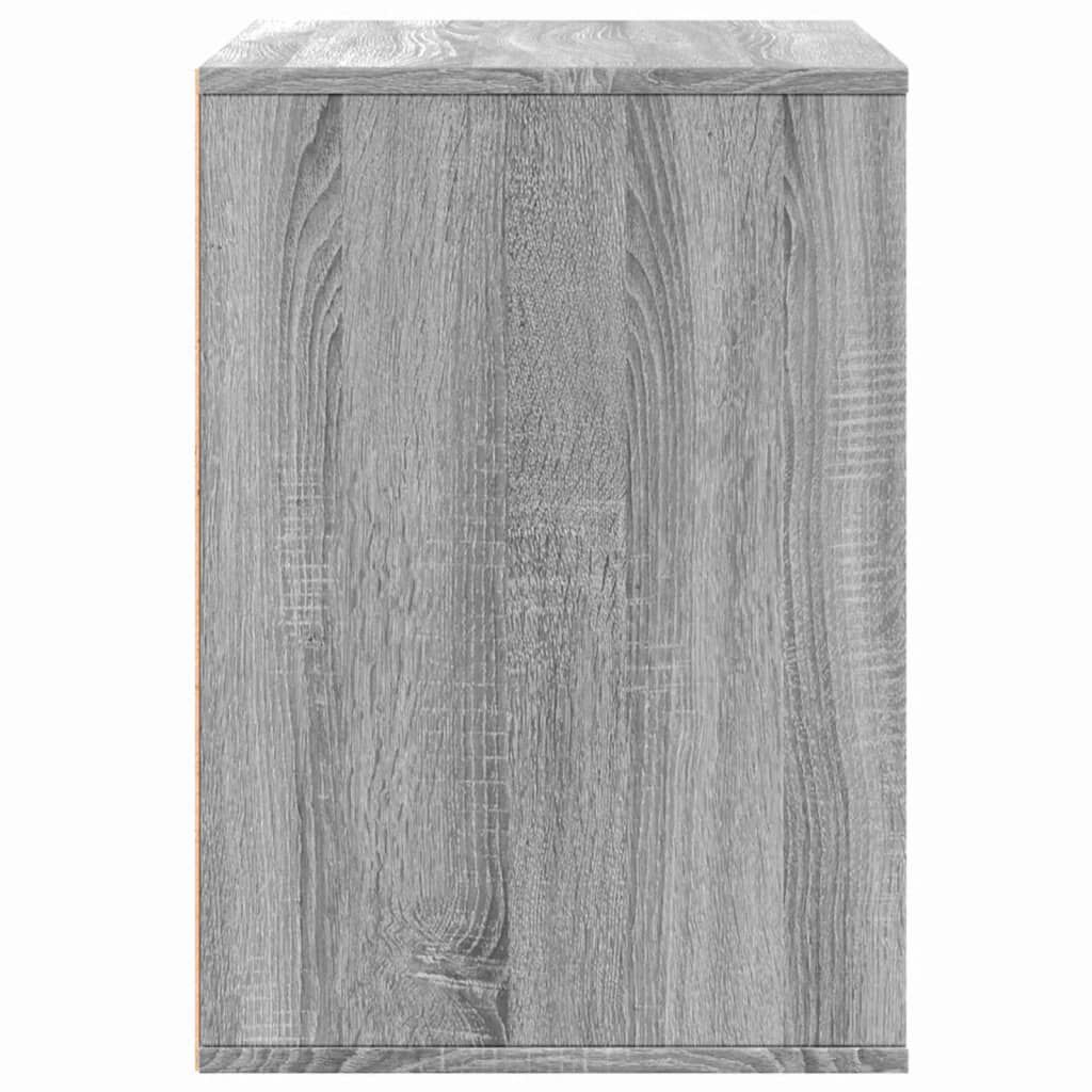 vidaXL Συρταριέρα Γκρι Sonoma 80x41x58 εκ. από Επεξεργ. Ξύλο