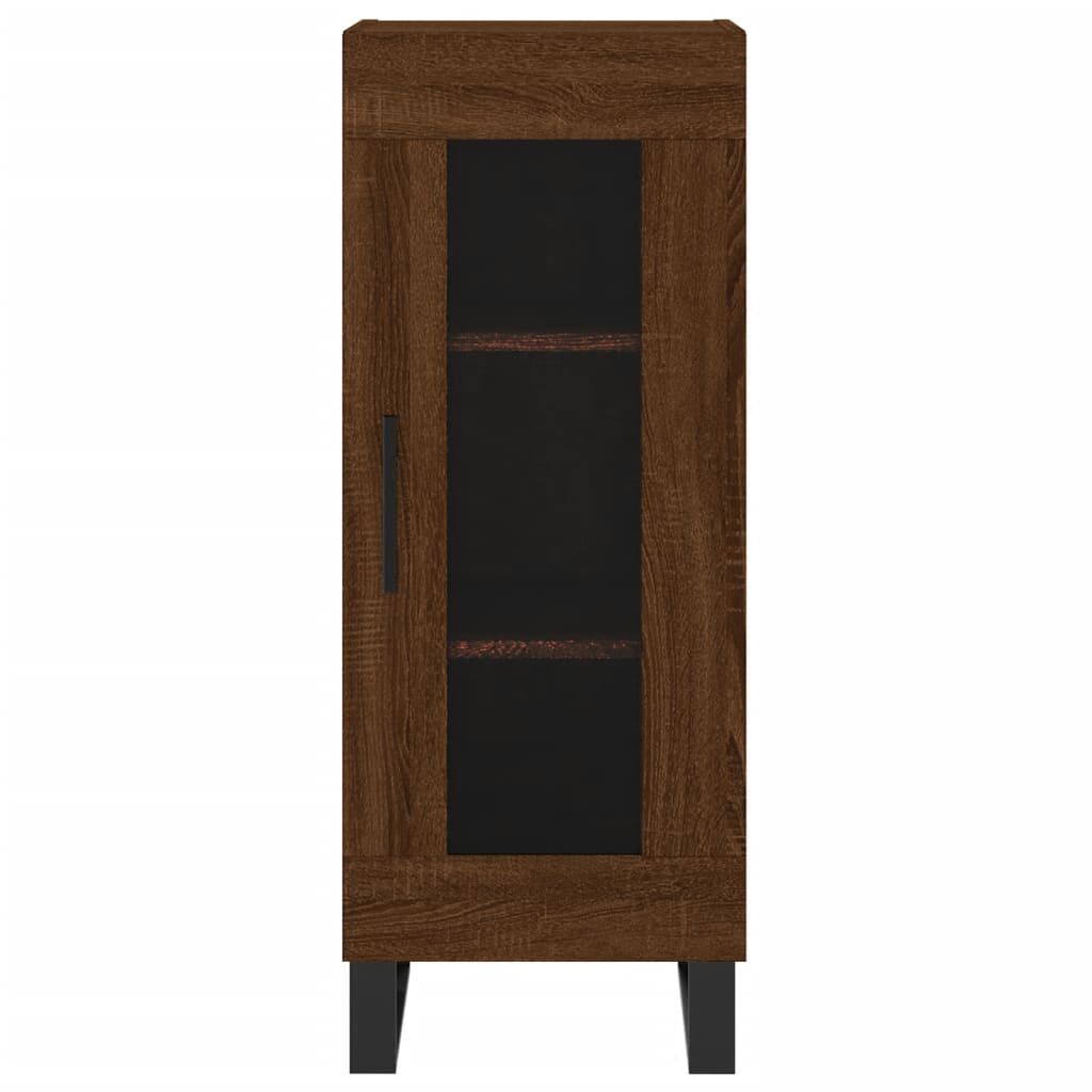 vidaXL Ντουλάπι Καφέ Δρυς 34,5 x 34 x 90 εκ. Επεξεργασμένο Ξύλο