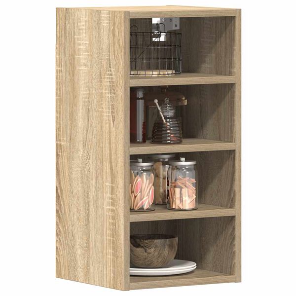 vidaXL κρεμαστό ντουλάπι Riga Sonoma Oak 30x29,5x60 cm