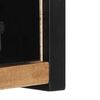 ντουλάπι τηλεόρασης vidaXL 100x30x25 cm Στερεό ακατέργαστο ξύλο Mango