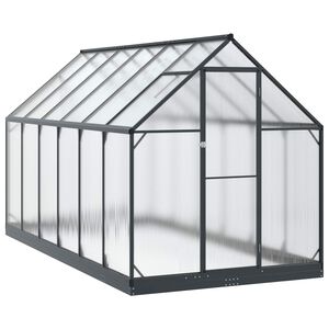vidaXL &Theta;&epsilon;&rho;&mu;&omicron;&kappa;ή&pi;&iota;&omicron; &Kappa;ή&pi;&omicron;&upsilon; &mu;&epsilon; &pi;ό&rho;&tau;&alpha; &Alpha;&nu;&theta;&rho;&alpha;&kappa;ί 183,5 x 363,5 x 207 &epsilon;&kappa;