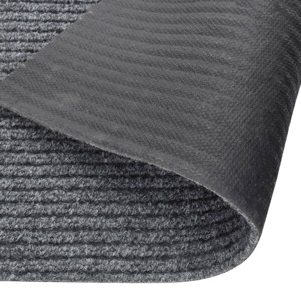 vidaXL Χαλί Διάδρομος / Συλλέκτης Βρωμιάς Γκρι 100 x 150 εκ.