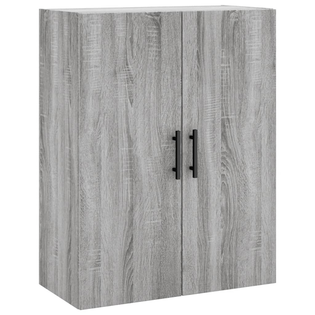vidaXL Ντουλάπι Τοίχου Γκρι Sonoma 69,5 x 34 x 90 εκ.