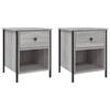 vidaXL &Kappa;&omicron;&mu;&omicron;&delta;ί&nu;&alpha; 2 &Tau;&epsilon;&mu;. &Gamma;&kappa;&rho;&iota; Sonoma 40x42x50 &epsilon;&kappa;. &alpha;&pi;ό &Epsilon;&pi;&epsilon;&xi;&epsilon;&rho;&gamma;&alpha;&sigma;&mu;έ&nu;&omicron; &Xi;ύ&lambda;&omicron;