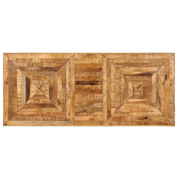 vidaXL Γραφείο 118 x 50 x 75 εκ. από Μασίφ Ξύλο Μάνγκο