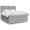 vidaXL &Kappa;&rho;&epsilon;&beta;ά&tau;&iota; Boxspring &mu;&epsilon; &Sigma;&tau;&rho;ώ&mu;&alpha; &Alpha;&nu;&omicron;&iota;&chi;&tau;ό &Gamma;&kappa;&rho;&iota; 180x200 &epsilon;&kappa;. &Upsilon;&phi;&alpha;&sigma;&mu;ά&tau;&iota;&nu;&omicron;
